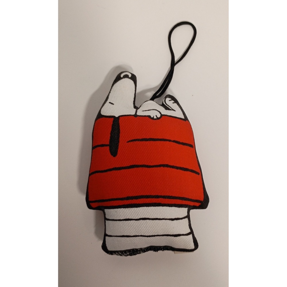 1958 Peanuts Snoopy Fabric Plush Christmas Ornament United Feature